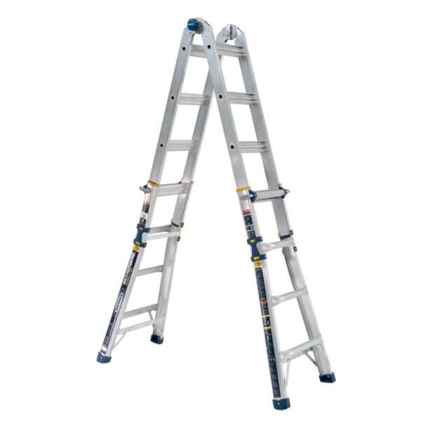 Werner MT-18IAA 18ft Reach Multi-Position Ladder, Type IAA, 375 lb Load, 17 ft Size product image