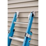 Werner FE1020-2 20ft Fiberglass Multi Section Extension Ladder, Type I 250 lb Duty Rating product image