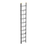 Werner D1320-2 20ft Type I Aluminum D-Rung Extension Ladder, 250 lb Load, 2-Section product image