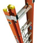 Werner D6220-2 20ft Type IA Fiberglass D-Rung Extension Ladder, 300 lb Duty Rating product image