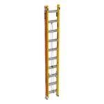 Werner T6220-2GS 20ft Type IA Fiberglass GLIDESAFE Tri-Rung Extension Ladder, 300 lb Duty Rating product image