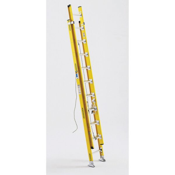 Werner D7120-2 20ft Type IAA Fiberglass D-Rung Extension Ladder, 375 lb Duty Rating product image