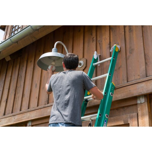 Werner D5920-2 20ft Type II Fiberglass D-Rung Extension Ladder, 225 lb Duty Rating product image