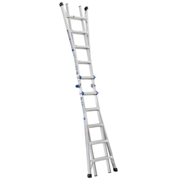 Werner MT-22 22ft Multi-Position Ladder, Type IA, 300 lb Load Capacity, Aluminum product image