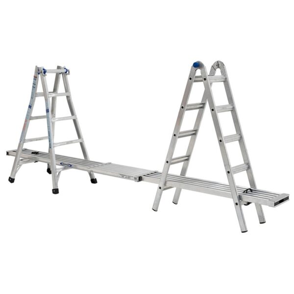 Werner MT-22 22ft Multi-Position Ladder, Type IA, 300 lb Load Capacity, Aluminum product image