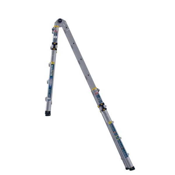 Werner MT-22IAA 22ft Reach Multi-Position Ladder, Type IAA 375 lb Load, Aluminum product image