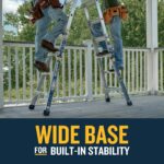 Werner MT-22IAA 22ft Reach Multi-Position Ladder, Type IAA 375 lb Load, Aluminum product image