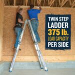 Werner MT-22IAA 22ft Reach Multi-Position Ladder, Type IAA 375 lb Load, Aluminum product image