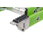 Werner B7124-2X9294 24ft AERO Type IAA Fiberglass Box Rail/Tri-Rung Extension Ladder with Strand Grab and V-Rung, Safety-Green product image