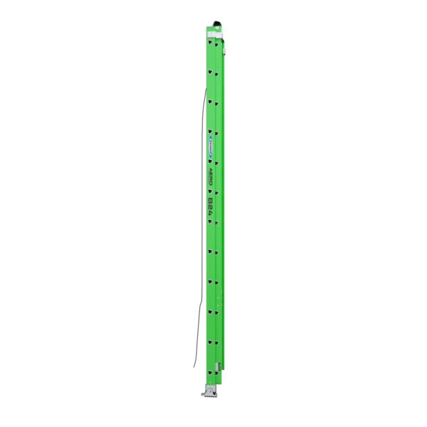 Werner B7124-2 24ft AERO Type IAA Fiberglass Box Rail/Tri-Rung Extension Ladder, Safety Green product image