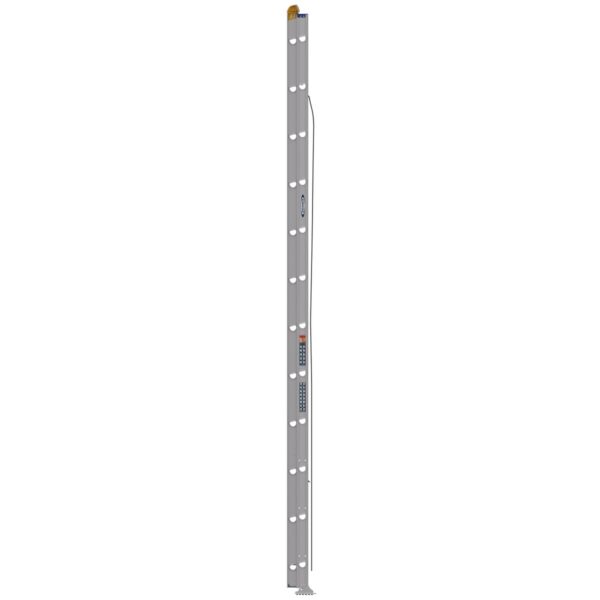 Werner D1324-2 24ft Type I Aluminum D-Rung Extension Ladder, 250 lb Duty Rating product image