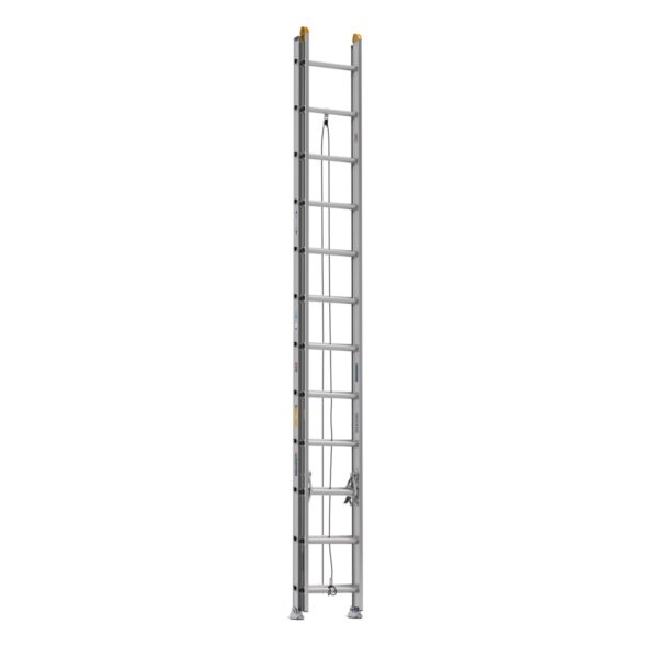Werner D1324-2 24ft Type I Aluminum D-Rung Extension Ladder, 250 lb Duty Rating product image