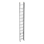 Werner D1324-2 24ft Type I Aluminum D-Rung Extension Ladder, 250 lb Duty Rating product image