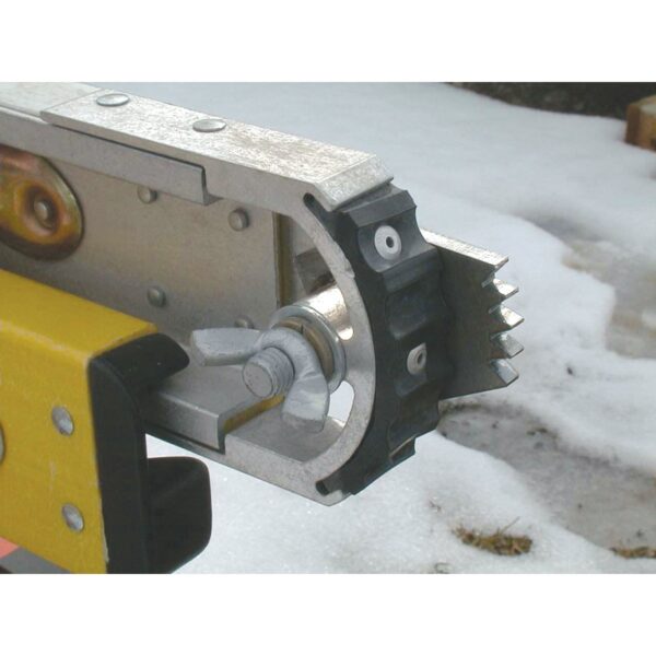 Werner D7124-2 24ft Type IAA Fiberglass D-Rung Extension Ladder, 375 lb Duty Rating product image