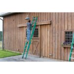 Werner D5924-2 24ft Type II Fiberglass D-Rung Extension Ladder, 225 lb Load Capacity product image