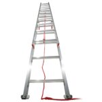 Werner D1124-2 24ft Type III Aluminum D-Rung Extension Ladder, 200 lb Duty Rating product image