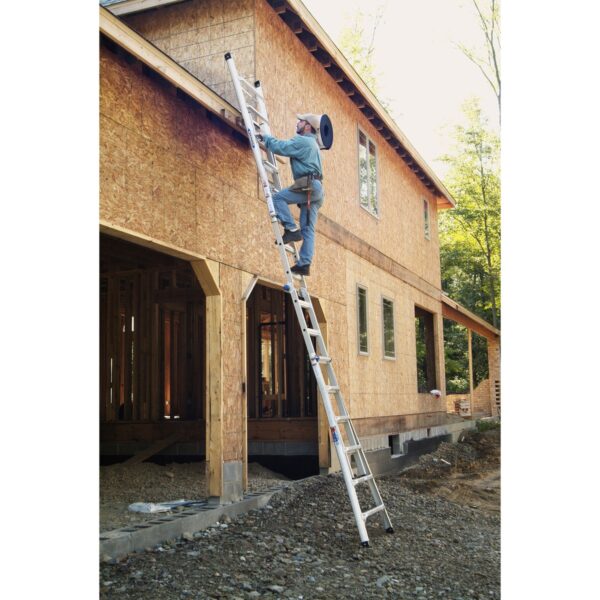 Werner MT-26 26ft Reach Multi-Position Ladder, Type IA, 300 lb Load, Aluminum product image