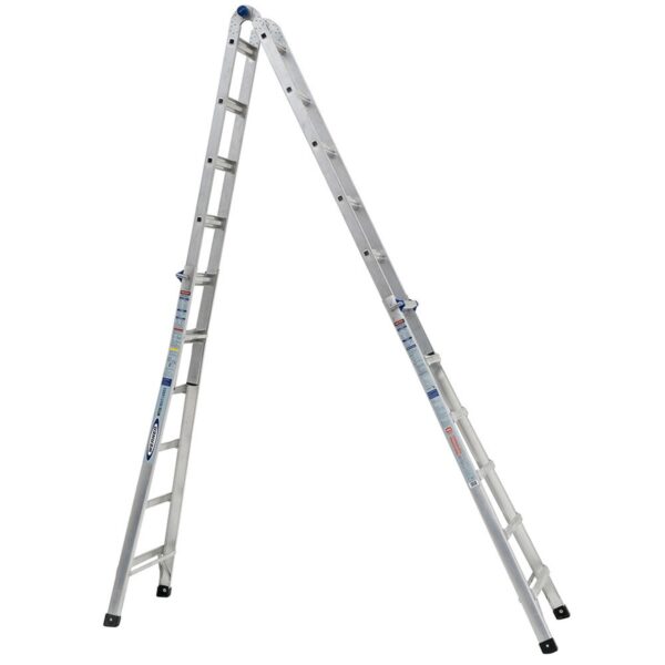 Werner MT-26 26ft Reach Multi-Position Ladder, Type IA, 300 lb Load, Aluminum product image
