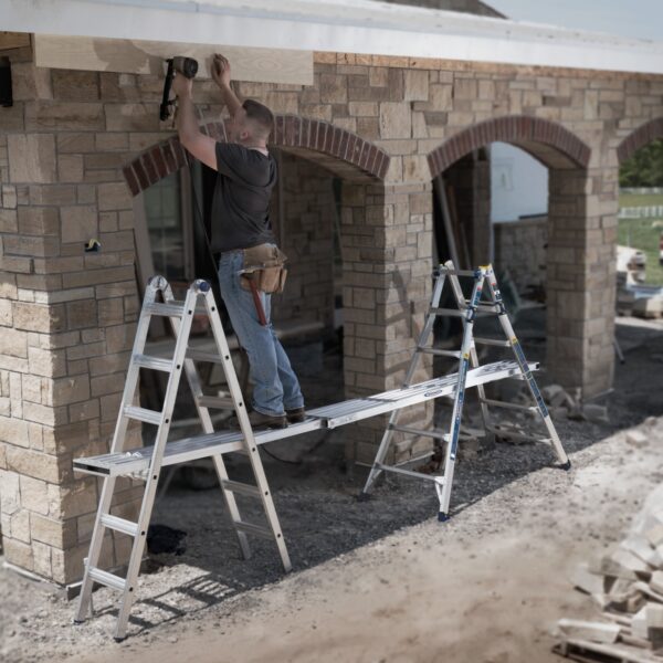 Werner MT-26IAA 26ft Reach Multi-Position Ladder, Type IAA 375 lb, Aluminum product image