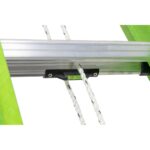 Werner B7128-2 AERO Type IAA Fiberglass Box Rail/Tri-Rung Extension Ladder, 28 ft, Safety-Green, 375 lb Duty Rating product image