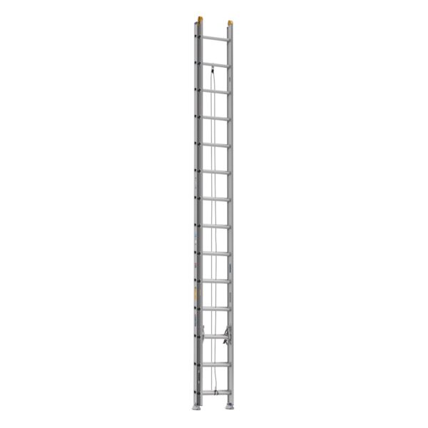 Werner D1328-2 28ft Type I Aluminum D-Rung Extension Ladder, 250 lb Load Capacity product image