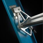 Werner D6028-2 28ft Type I Fiberglass D-Rung Extension Ladder, Blue product image