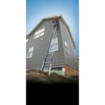 Werner D8228-2EQ The Equalizer 28ft Fiberglass D-Rung Extension Ladder, Type IA 300 lb Duty Rating product image