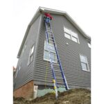 Werner D8228-2EQ The Equalizer 28ft Fiberglass D-Rung Extension Ladder, Type IA 300 lb Duty Rating product image