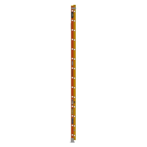 Werner T6228-2GS 28ft Type IA Fiberglass GLIDESAFE Tri-Rung Extension Ladder, 300 lb Duty Rating product image
