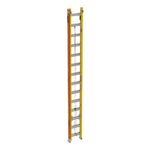 Werner T6228-2GS 28ft Type IA Fiberglass GLIDESAFE Tri-Rung Extension Ladder, 300 lb Duty Rating product image