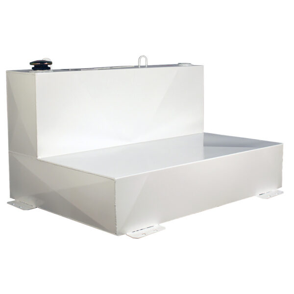 BETTER BUILT 29224162 Steel Transfer Tank, 75 Gallon, L-Shape Short, White product image