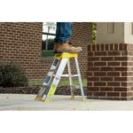 Werner 150B 2ft Type IA Aluminum Step Stool, 300 lb Load Capacity product image