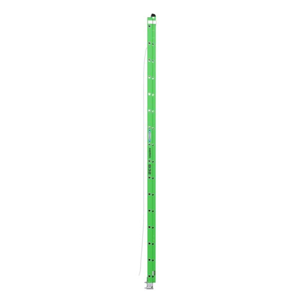 Werner B7132-2X9294 32 ft AERO Type IAA Fiberglass Box Rail/Tri-Rung Extension Ladder with Strand Grab and V-Rung, Safety Green product image