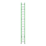 Werner B7132-2 32ft AERO Type IAA Fiberglass Box Rail/Tri-Rung Extension Ladder, Safety-Green product image