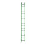 Werner B7132-2X9295 32ft AERO Type IAA Fiberglass Box Rail/Tri-Rung Extension Ladder with Leveler and Bracket Support Kit product image