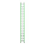 Werner B7132-2 32ft AERO Type IAA Fiberglass Box Rail/Tri-Rung Extension Ladder, Safety-Green product image