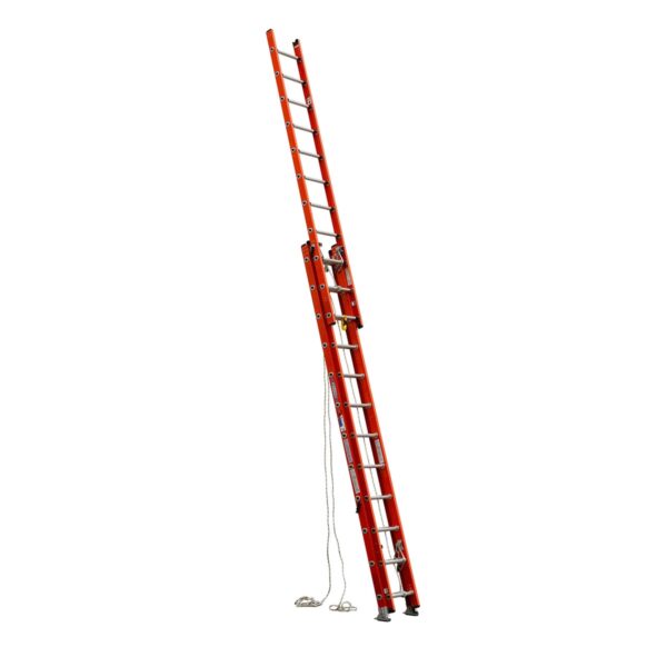 Werner D6232-3 32ft Type IA Fiberglass D-Rung Extension Ladder, 300 lb Load, 3-Section product image