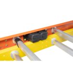 Werner T6232-2GS GLIDESAFE Fiberglass Extension Ladder, 32 ft, Type IA 300 lb Duty, Tri-Rung product image