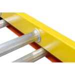 Werner T6232-2GS GLIDESAFE Fiberglass Extension Ladder, 32 ft, Type IA 300 lb Duty, Tri-Rung product image