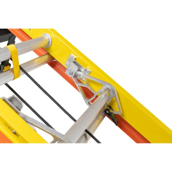 Werner T6232-2GS GLIDESAFE Fiberglass Extension Ladder, 32 ft, Type IA 300 lb Duty, Tri-Rung product image