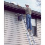 Werner D1236-2 36ft Type II Aluminum D-Rung Extension Ladder, 225 lb Load Capacity product image