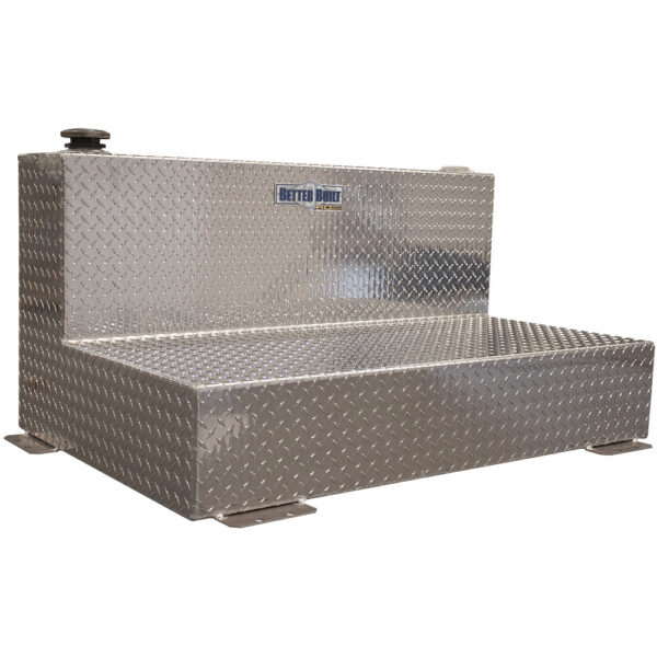 BETTER BUILT 37024158 Aluminum Transfer Tank, 75 Gallon, L-Shape Short, Brite Aluminum product image
