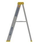 Werner 363 3ft Type I Aluminum Step Ladder, Single-Sided, 250 lb Duty Rating product image