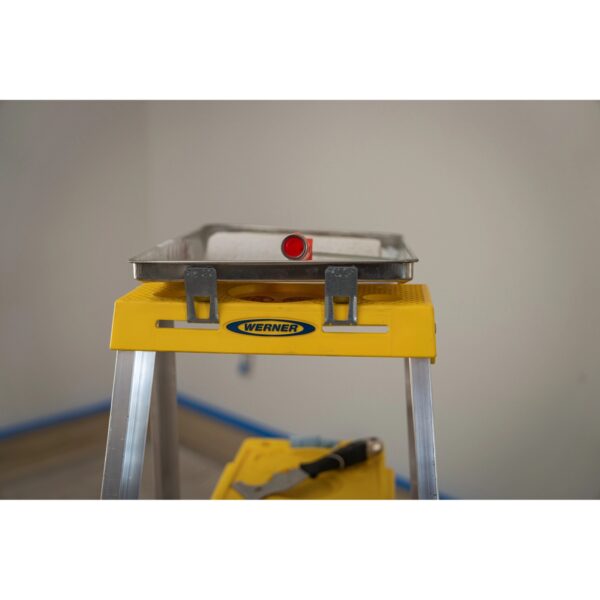 Werner 363 3ft Type I Aluminum Step Ladder, Single-Sided, 250 lb Duty Rating product image