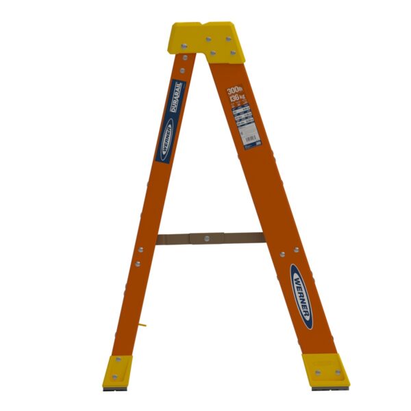 Werner 6203 3ft Type IA Fiberglass Step Ladder, Single-Sided, 300 lb Duty Rating product image