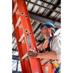 Werner D6240-2 40ft Type IA Fiberglass D-Rung Extension Ladder, 300 lb Duty Rating product image
