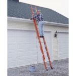 Werner D6240-2 40ft Type IA Fiberglass D-Rung Extension Ladder, 300 lb Duty Rating product image