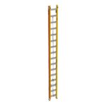 Werner T6240-2GS 40ft Type IA Fiberglass GLIDESAFE Tri-Rung Extension Ladder, 300 lb Duty Rating product image