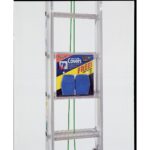 Werner D1240-2 40ft Type II Aluminum D-Rung Extension Ladder, 225 lb Duty Rating product image
