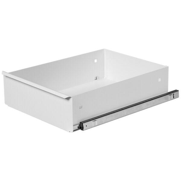KNAACK 476-3 Model 476-3 Standard 6 in Deep Drawer for Model 47, Steel, White, 100 lb Capacity product image